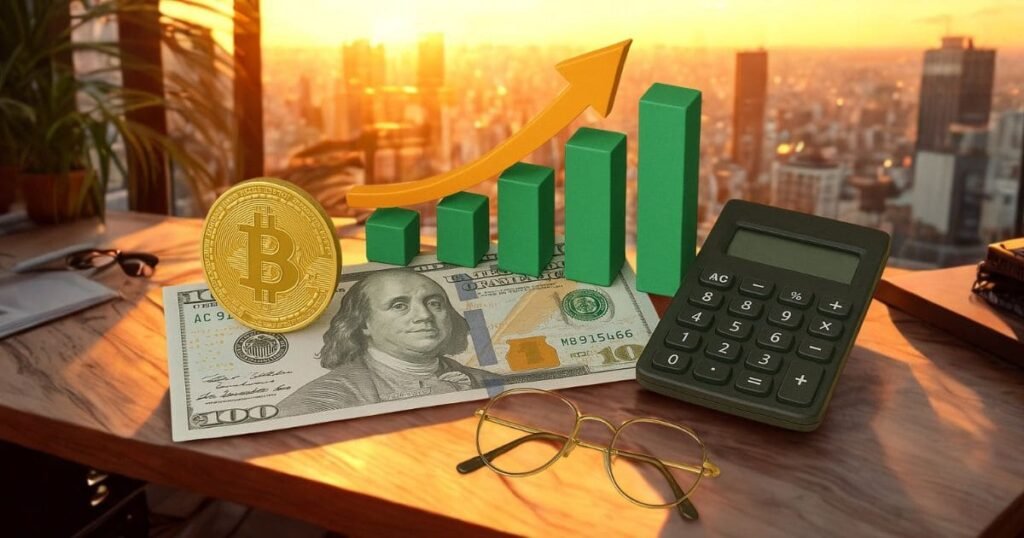 bitcoin-dollar-rechner-investment-wachstum-finanze