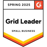 g2-spring-2025-grid-leader-small-business-award-badge