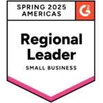 g2-spring-2025-regional-leader-small-business-award-badge